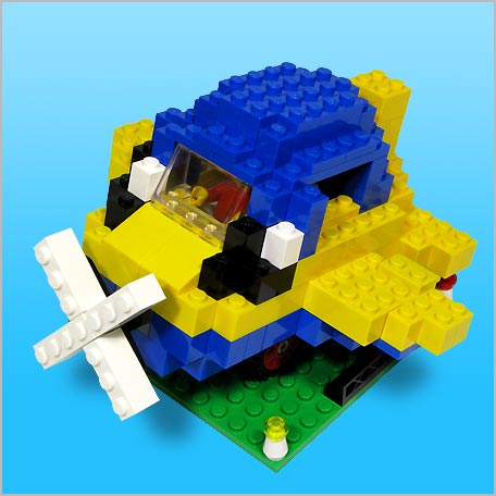 LEGO Propeller Boy Blue bucket Let s LEGO Sachiko