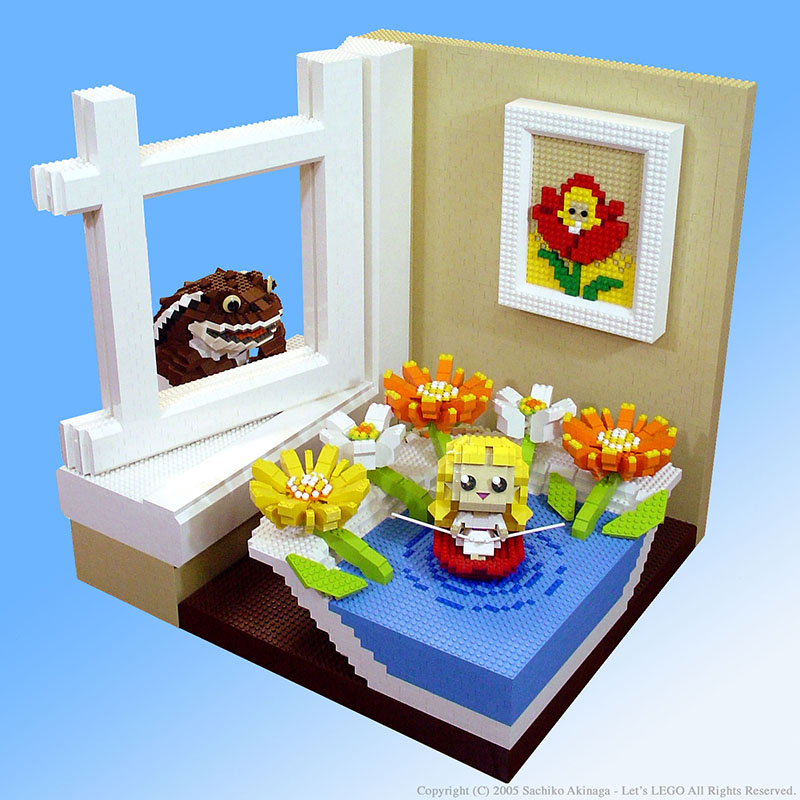 Thumbelina - Lego model