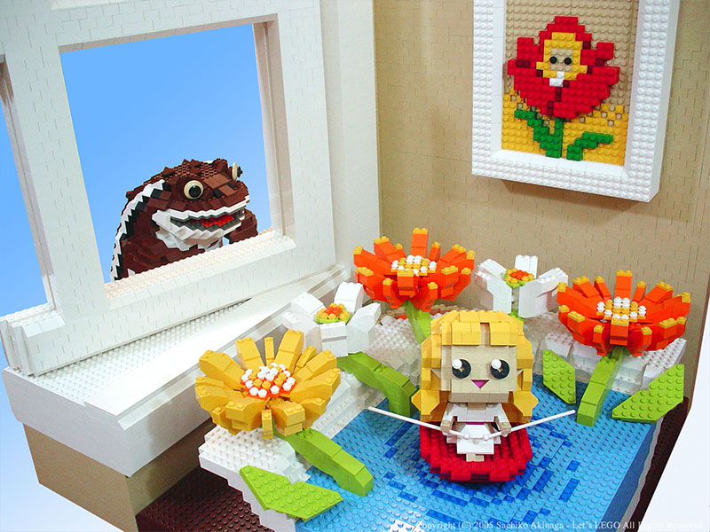 Thumbelina - Lego model