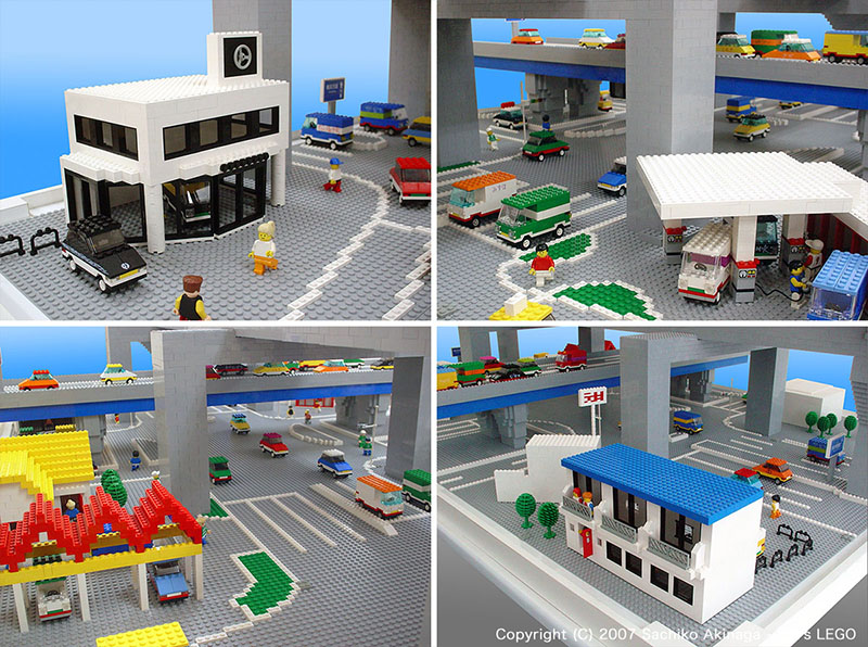 Machida Grade Intersection Lego Town