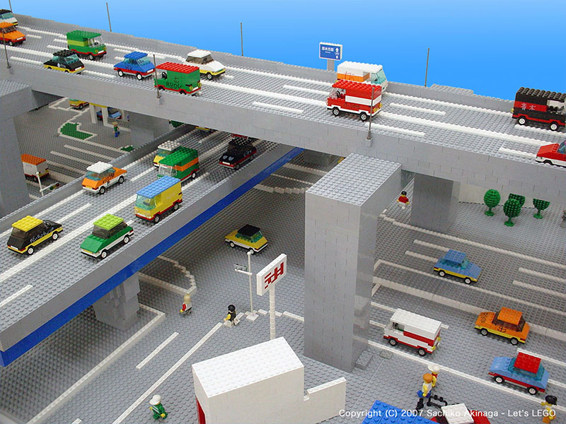 Machida Grade Intersection Lego Town