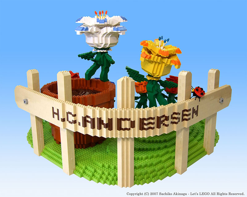 LEGO : Little Ida's Flowers - H.C.Andersen