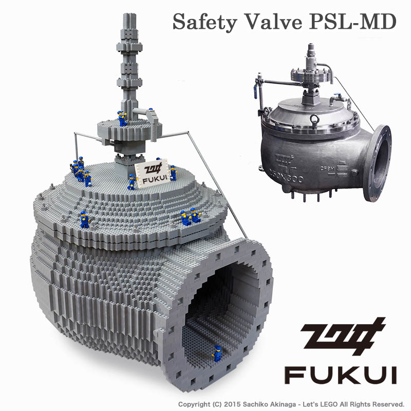 Fukui, Safety Valve PSL-MD Lego model