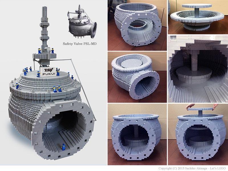 Fukui, Safety Valve PSL-MD Lego model