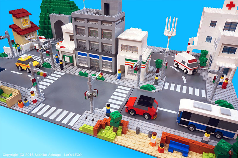 Network System 4G/5G,  lego model