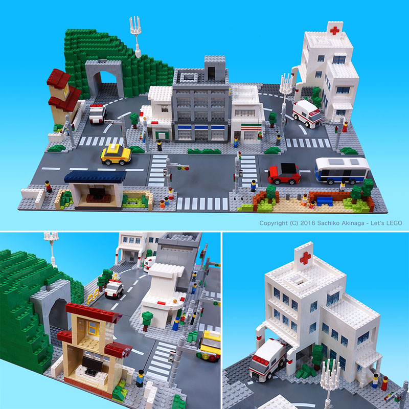 Network System 4G/5G,  lego model