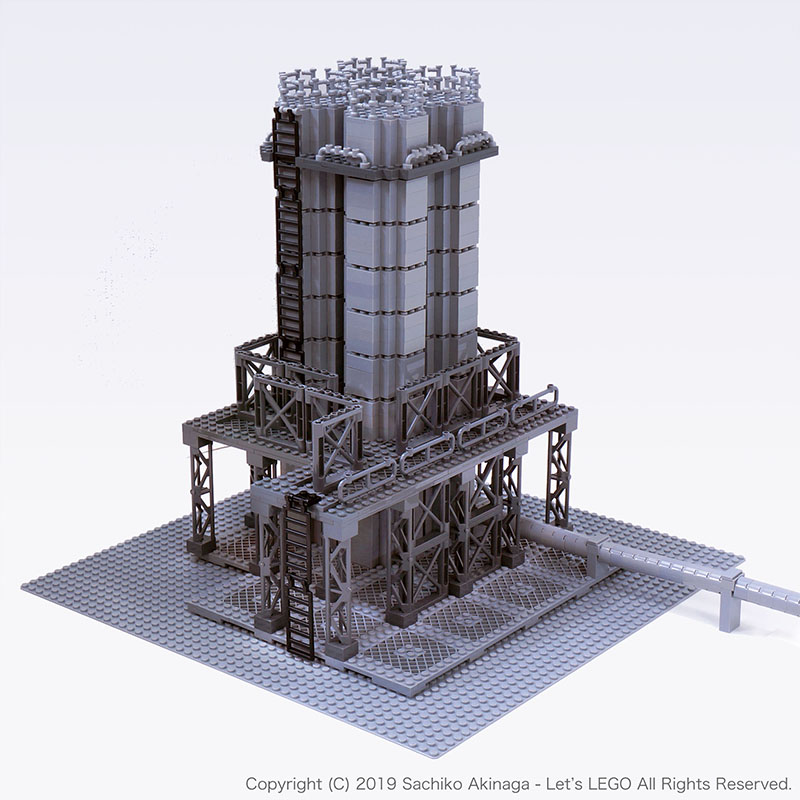 LEGO model  / Plant and Factory for NHK TV drama 