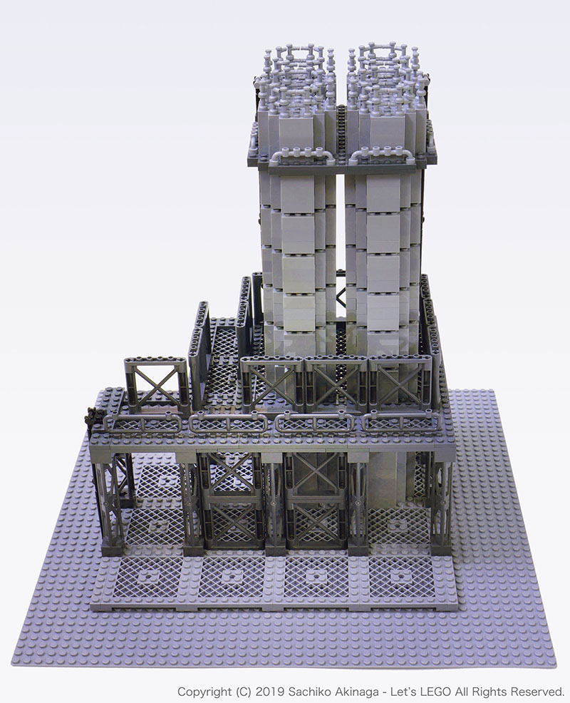 LEGO model  / Plant and Factory for NHK TV drama 