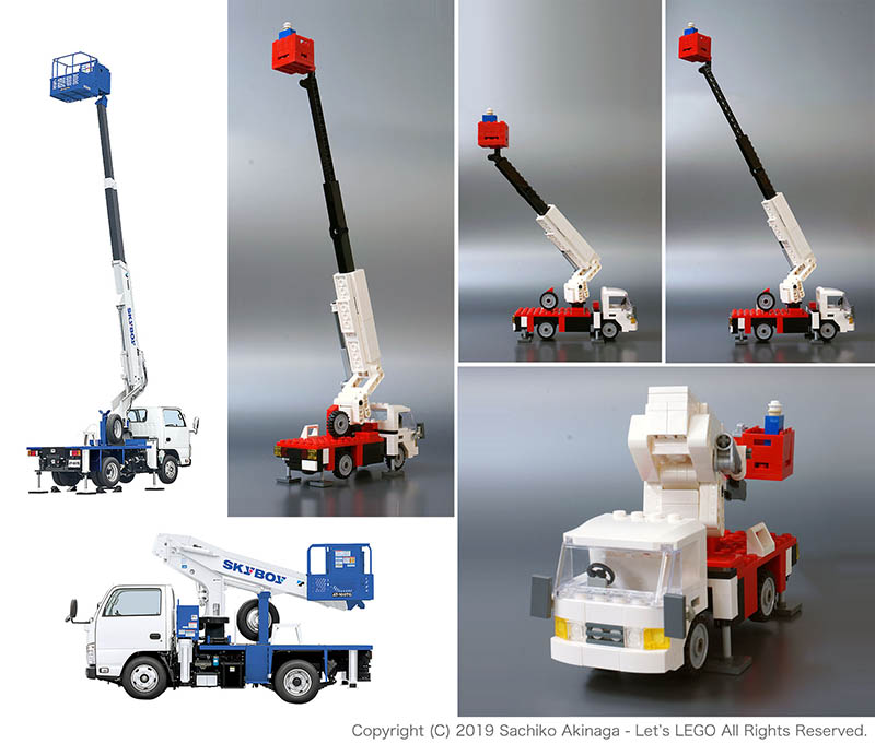 Lego model, Vehicle for High Lift Work