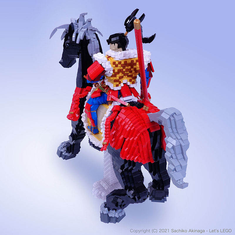Lego figure model , Keiji Maeda and Matsukaze (�O�c�c�� �� ����) 
for the jump comics 