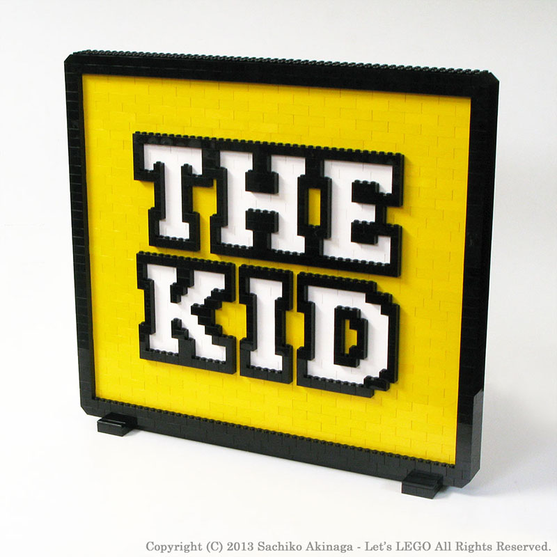 THE KID Logo, Lego model