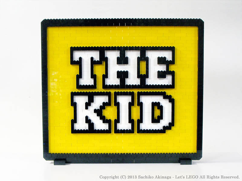 THE KID Logo, Lego model