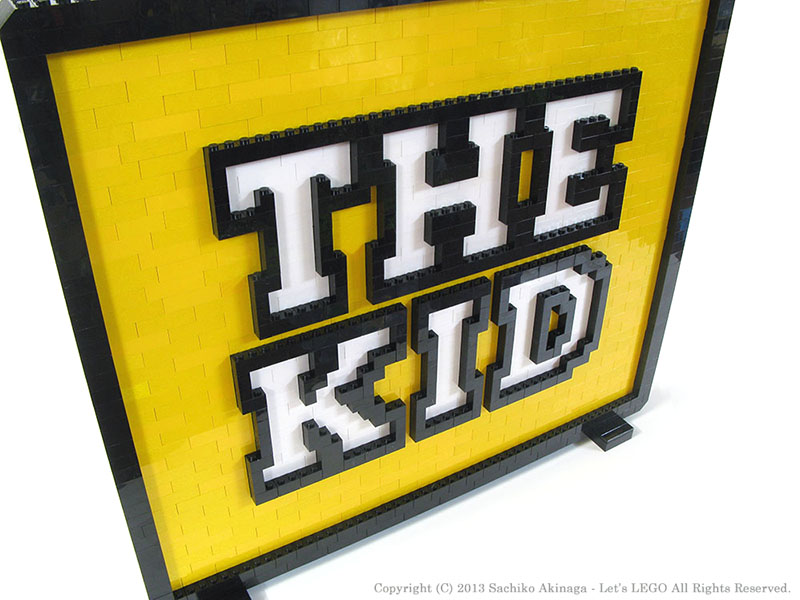 THE KID Logo, Lego model