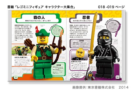 レゴ・オフィシャルブック - レゴミニフィギュア キャラクター大集合 - Let's LEGO/レゴ情報